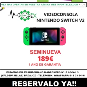 Oferta Nintendo Switch V2 Reacondicionada Grado A+ - Imagen 7