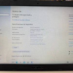 Oferta Portatil Asus X540S 15 Pulgadas Intel Celeron 4gb 256gb ssd Windows 10 - Imagen 4