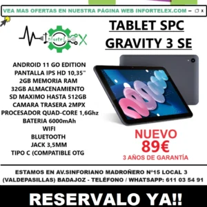 Oferta Tablet SPC Gravity 3 SE 2GB 32GB 10 Pulgadas - Imagen 3