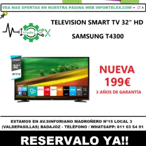 Oferta Television Smart TV Samsung T4300 32 Pulgadas Nueva - Imagen 3
