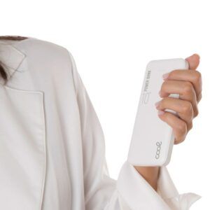 Bateria Externa Universal Power Bank 10.000 mAh (2 x usb / 2.1A) COOL Leather Blanco - Imagen 3