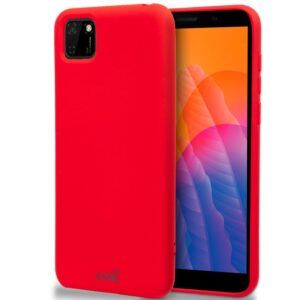 Carcasa COOL para Huawei Y5p Cover Rojo - Imagen 1