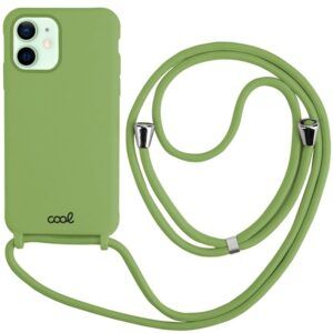 Carcasa COOL para iPhone 12 / 12 Pro Cordón Liso Pistacho - Imagen 1