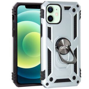 Carcasa COOL para iPhone 12 / 12 Pro Hard Anilla Plata - Imagen 1