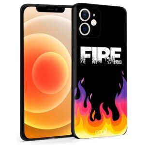 Carcasa COOL para iPhone 12 mini Dibujos Fire - Imagen 1