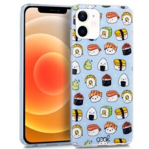 Carcasa COOL para iPhone 12 mini Dibujos Sushi - Imagen 1