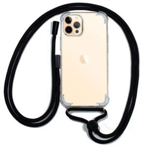 Carcasa COOL para iPhone 12 Pro Max Cordón Negro - Imagen 1