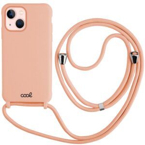 Carcasa COOL para iPhone 13 Cordón Liso Rosa - Imagen 1