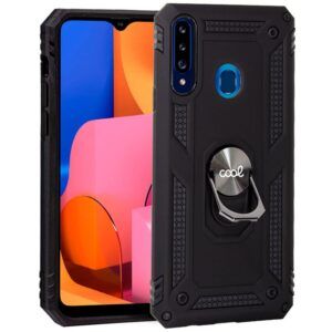 Carcasa COOL para Samsung A207 Galaxy A20s Hard Anilla Negro - Imagen 1