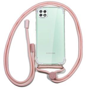 Carcasa COOL para Samsung A226 Galaxy A22 5G Cordón Rosa - Imagen 1
