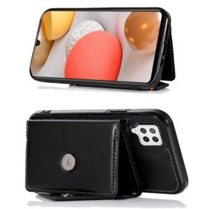 Carcasa COOL para Samsung A426 Galaxy A42 5G Colgante Wallet Negro - Imagen 3