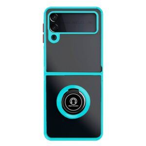 Carcasa COOL para Samsung F711 Galaxy Z Flip 3 Hard Anilla Celeste - Imagen 3