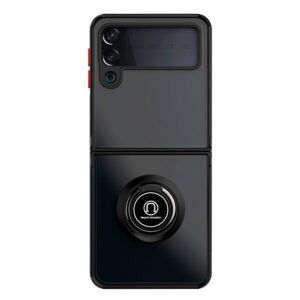 Carcasa COOL para Samsung F711 Galaxy Z Flip 3 Hard Anilla Negro - Imagen 2