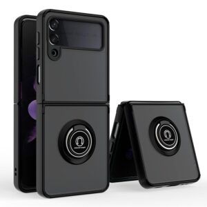 Carcasa COOL para Samsung F711 Galaxy Z Flip 3 Hard Anilla Negro - Imagen 1
