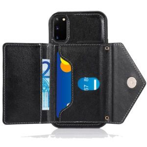 Carcasa COOL para Samsung G980 Galaxy S20 Colgante Wallet Negro - Imagen 3