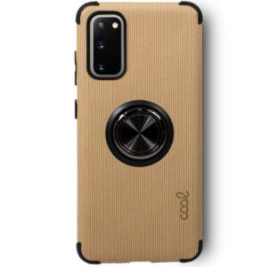 Carcasa COOL para Samsung G980 Galaxy S20 Hard Tela + Anilla (Beige) - Imagen 2