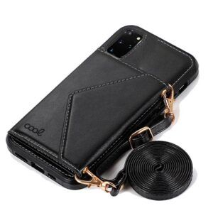 Carcasa COOL para Samsung G985 Galaxy S20 Plus Colgante Wallet Negro - Imagen 3