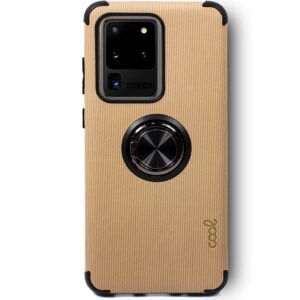 Carcasa COOL para Samsung G988 Galaxy S20 Ultra 5G Hard Tela + Anilla (Beige) - Imagen 2