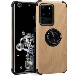 Carcasa COOL para Samsung G988 Galaxy S20 Ultra 5G Hard Tela + Anilla (Beige) - Imagen 1