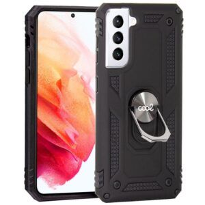 Carcasa COOL para Samsung G990 Galaxy S21 Hard Anilla Negro - Imagen 1