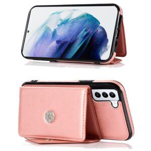 Carcasa COOL para Samsung G996 Galaxy S21 Plus Colgante Wallet Rosa - Imagen 3