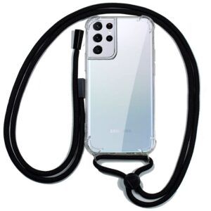 Carcasa COOL para Samsung G998 Galaxy S21 Ultra Cordón Negro - Imagen 1