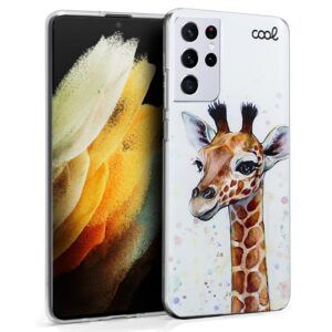 Carcasa COOL para Samsung G998 Galaxy S21 Ultra Dibujos Jirafa - Imagen 1