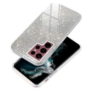 Carcasa COOL para Samsung S908 Galaxy S22 Ultra Glitter Plata - Imagen 2