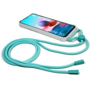 Carcasa COOL para Xiaomi Redmi Note 10 / Note 10s / Poco M5s Cordón Celeste - Imagen 2