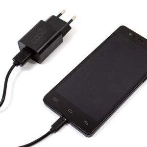 Cargador Red Conector Micro-usb COOL Universal 2.1Amp Kit 2 en 1 Negro - Imagen 3