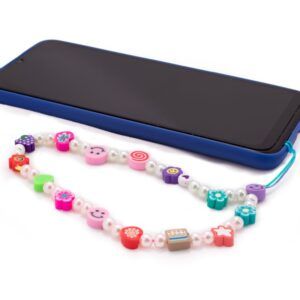 Colgante COOL Universal Smartphone Pulsera Strap Perlas Mix - Imagen 3