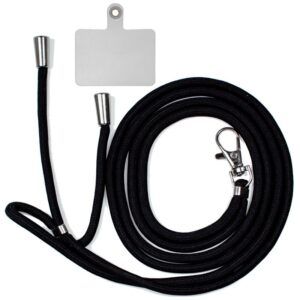 Cordón Colgante COOL Universal con Tarjeta para Smartphone Negro - Imagen 3