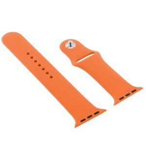 Correa COOL para Apple Watch Series 1 / 2 / 3 / 4 / 5 / 6 / 7 / 8 / 9 / SE (42 / 44 / 45 mm) Goma Coral - Imagen 3