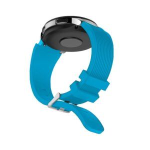 Correa Universal 20mm Amazfit Bip / GTS / Bip Lite / Huawei / Samsung / COOL Goma Celeste - Imagen 3