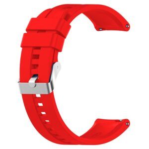 Correa Universal 20mm Amazfit Bip / GTS / Bip Lite / Huawei / Samsung / COOL Goma Rojo - Imagen 3