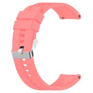 Correa Universal 20mm Amazfit Bip / GTS / Bip Lite / Huawei / Samsung / COOL Goma Rosa - Imagen 3