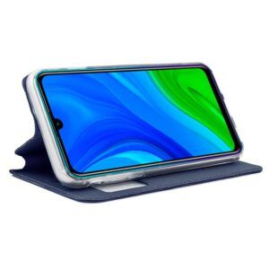 Funda COOL Flip Cover para Huawei P Smart 2020 Liso Azul - Imagen 2