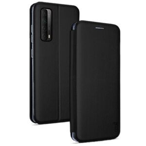 Funda COOL Flip Cover para Huawei P Smart 2021 Elegance Negro - Imagen 1