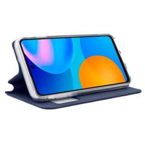 Funda COOL Flip Cover para Huawei P Smart 2021 Liso Azul - Imagen 2