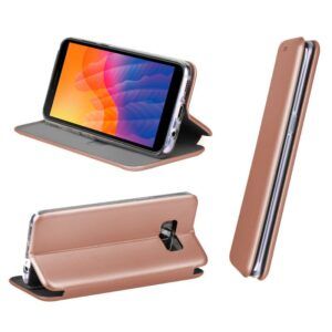 Funda COOL Flip Cover para Huawei Y5p Elegance Rose Gold - Imagen 2