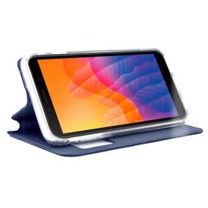 Funda COOL Flip Cover para Huawei Y5p Liso Azul - Imagen 2