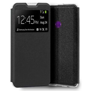 Funda COOL Flip Cover para Huawei Y6p Liso Negro - Imagen 1