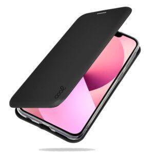 Funda COOL Flip Cover para iPhone 13 Elegance Negro - Imagen 3