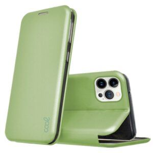 Funda COOL Flip Cover para iPhone 13 Pro Elegance Pistacho - Imagen 1
