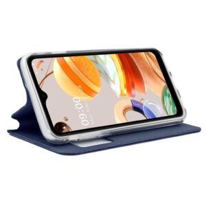 Funda COOL Flip Cover para LG K41s / K51s Liso Azul - Imagen 2