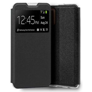 Funda COOL Flip Cover para Motorola Moto G9 Plus Liso Negro - Imagen 1
