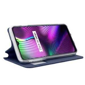 Funda COOL Flip Cover para Realme 7i / C25s Liso Azul - Imagen 2