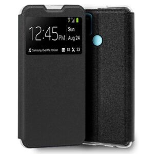 Funda COOL Flip Cover para Realme C21Y / C25Y Liso Negro - Imagen 1