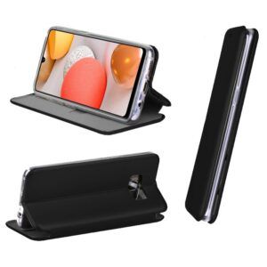 Funda COOL Flip Cover para Samsung A426 Galaxy A42 5G Elegance Negro - Imagen 2