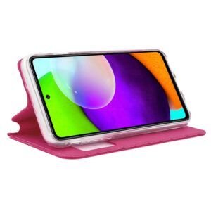 Funda COOL Flip Cover para Samsung A525 Galaxy A52 / A52 5G / A52s 5G Liso Rosa - Imagen 2
